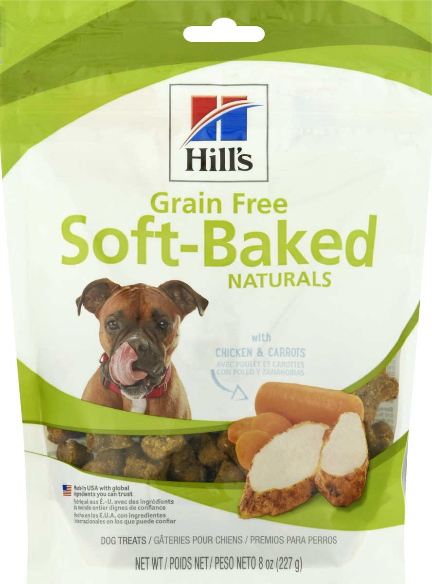 slide 11 of 11, Hill's Naturals Soft-Baked Grain Free Chicken & Carrots Dog Treats 8 oz, 8 oz