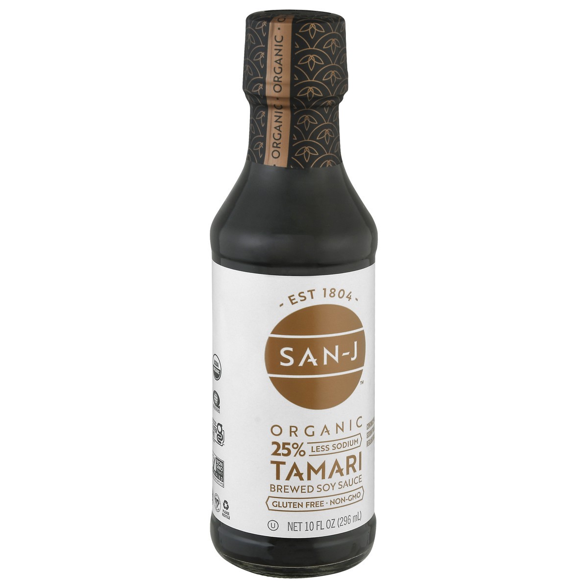 slide 7 of 11, San-J Organic Tamari Brewed Soy Sauce 10 oz, 10 oz