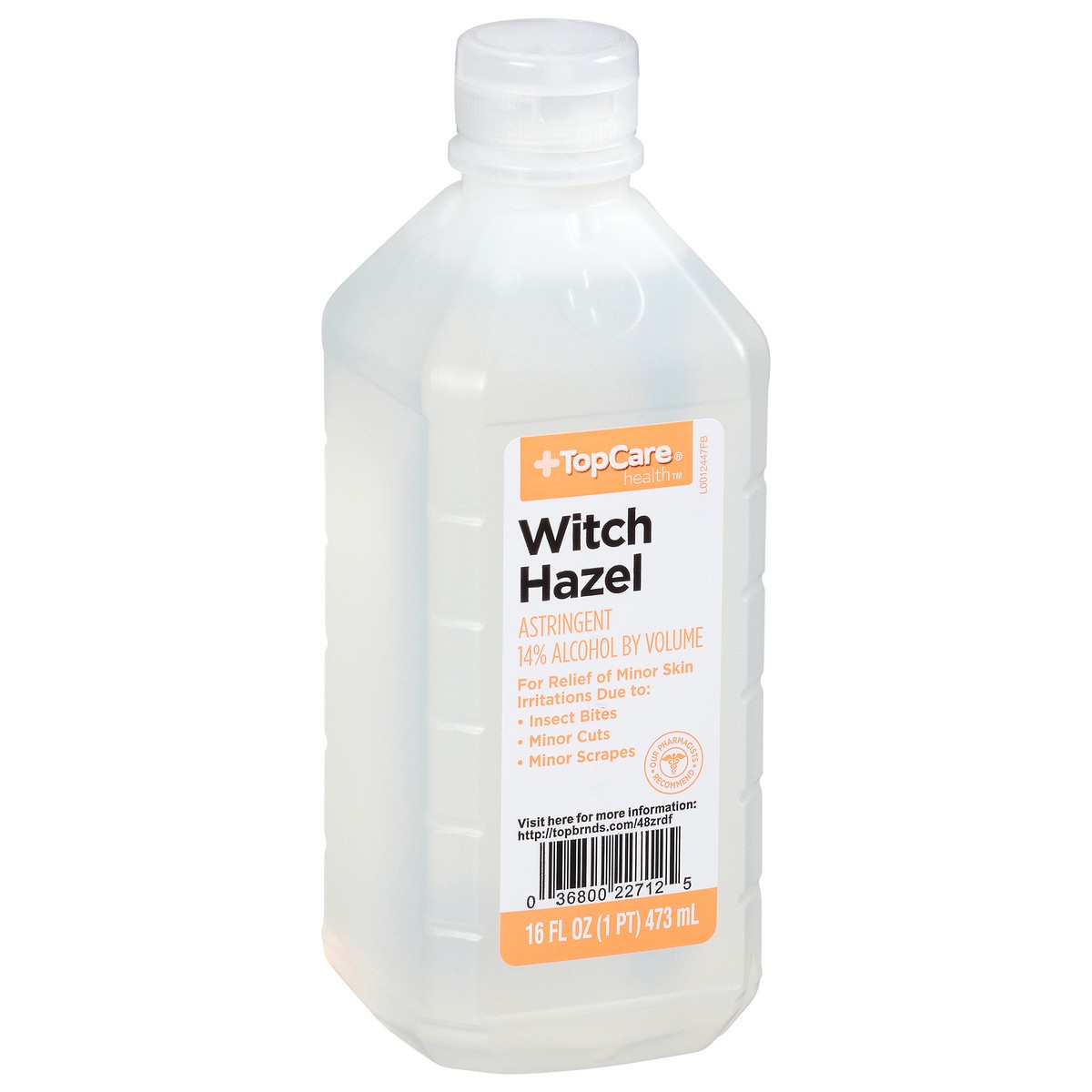 slide 2 of 9, TopCare Witch Hazel, 16 oz