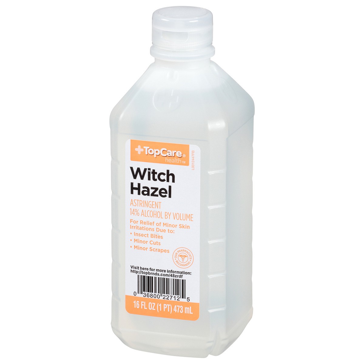 slide 3 of 9, TopCare Witch Hazel, 16 oz