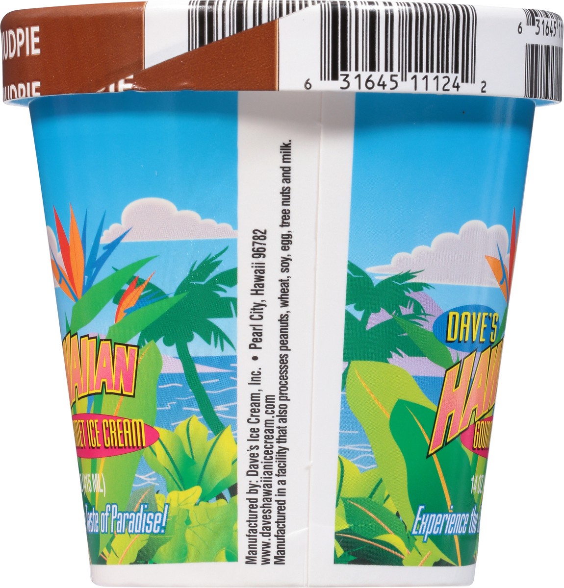 slide 6 of 9, Dave's Hawaiian Gourmet Ice Cream Hawaiian Mudpie Ice Cream 14 oz, 14 oz