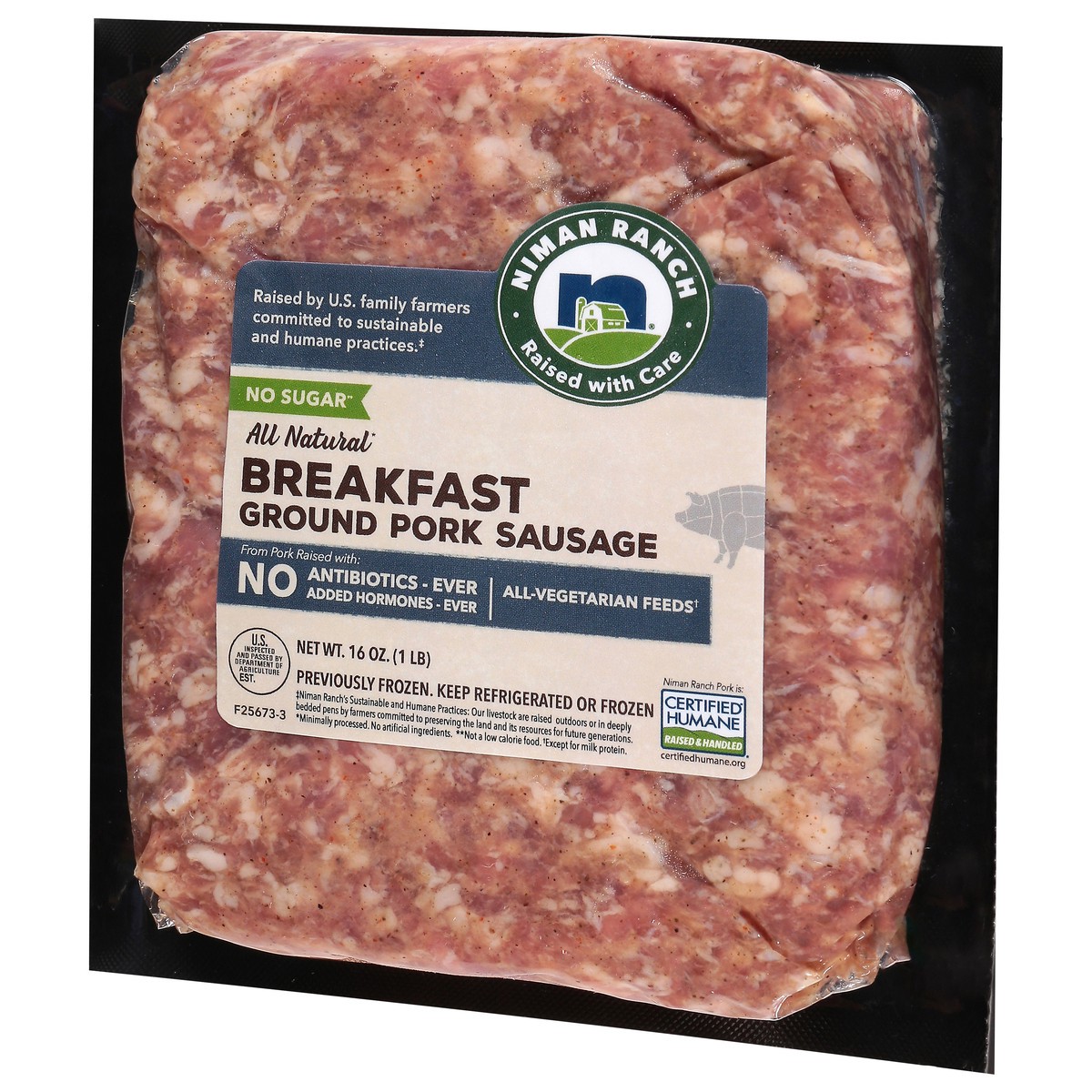 slide 7 of 14, Niman Ranch Ground Breakfast Pork Sausage 16 oz, 16 oz