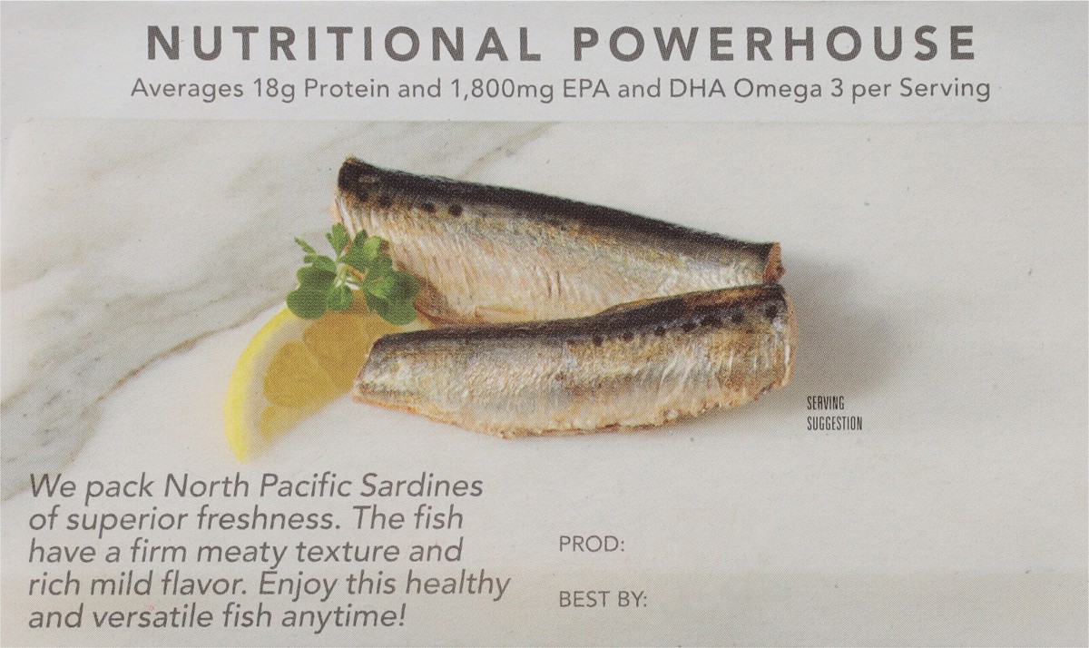 slide 9 of 9, Wild Planet No Salt Added Wild Sardines In Water, 4.4 oz