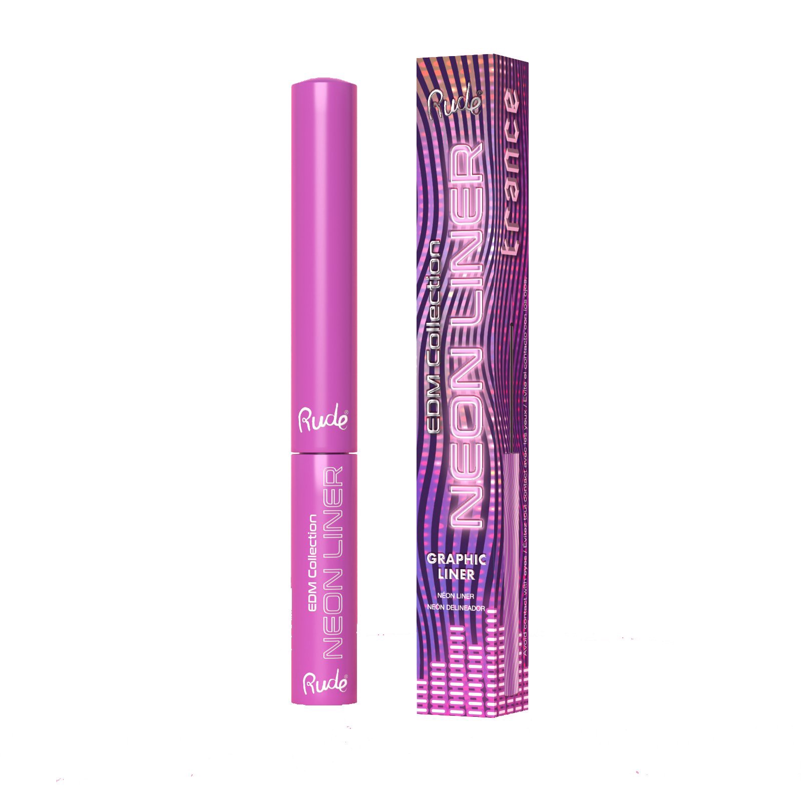 slide 1 of 1, Rude Cosmetics EDM Collection Neon Liner - Trance, 1 ct