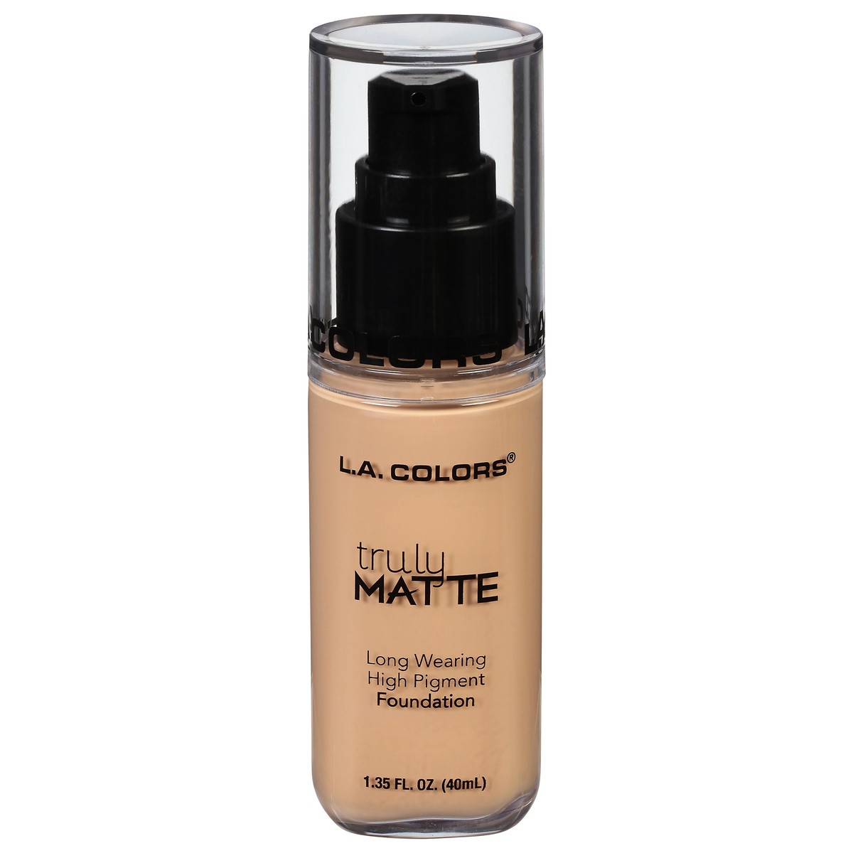slide 1 of 9, L.A. Colors Truly Matte CLM354 Soft Beige Foundation 1.35 fl oz, 1.35 fl oz