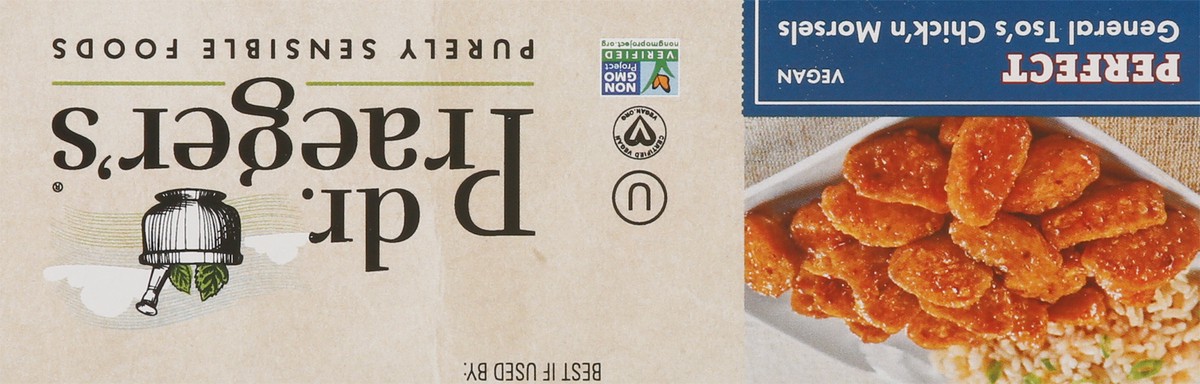 slide 9 of 9, Dr. Praeger's General Tso's Chick'N Morsels, 9.5 oz
