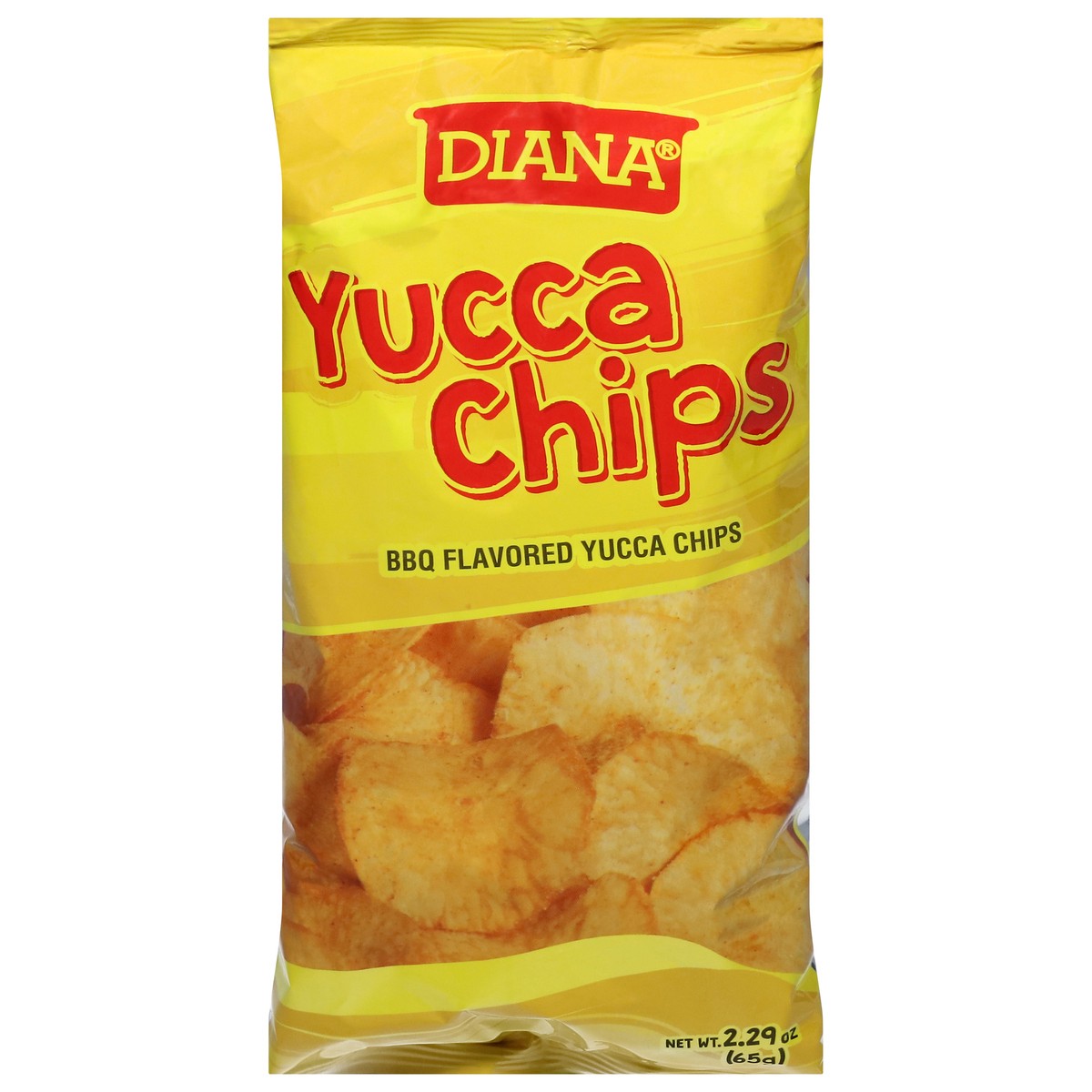 slide 1 of 3, Diana BBQ Flavored Yucca Chips 2.29 oz, 2.29 oz