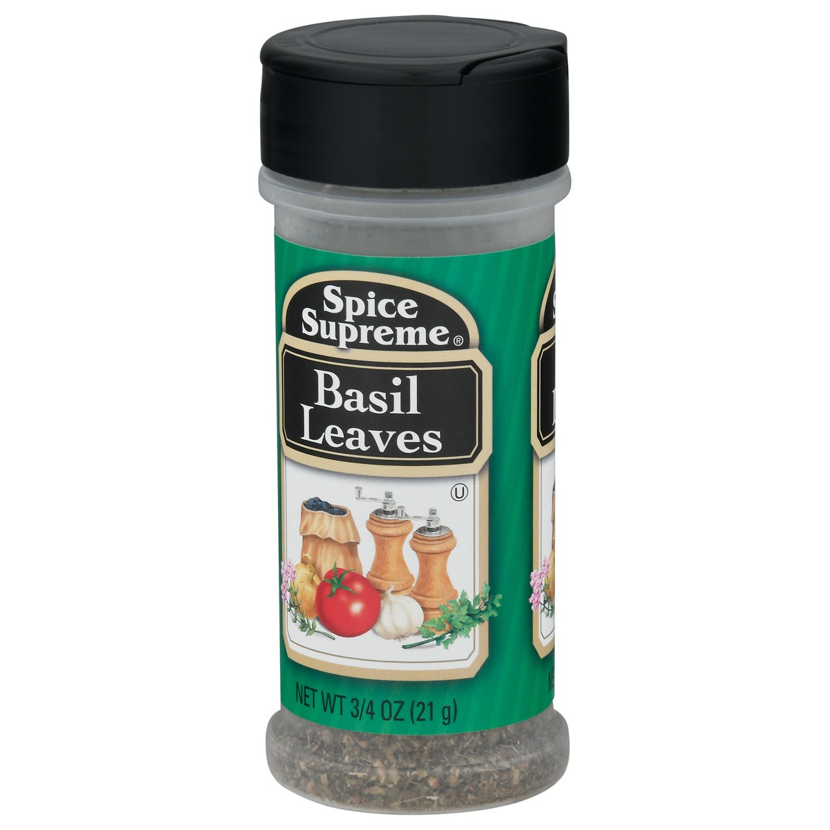 slide 3 of 9, Spice Supreme Leaves - Basil, 0.75 oz