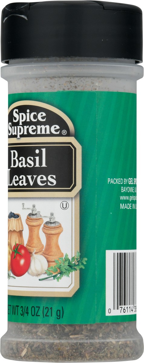 slide 8 of 9, Spice Supreme Leaves - Basil, 0.75 oz