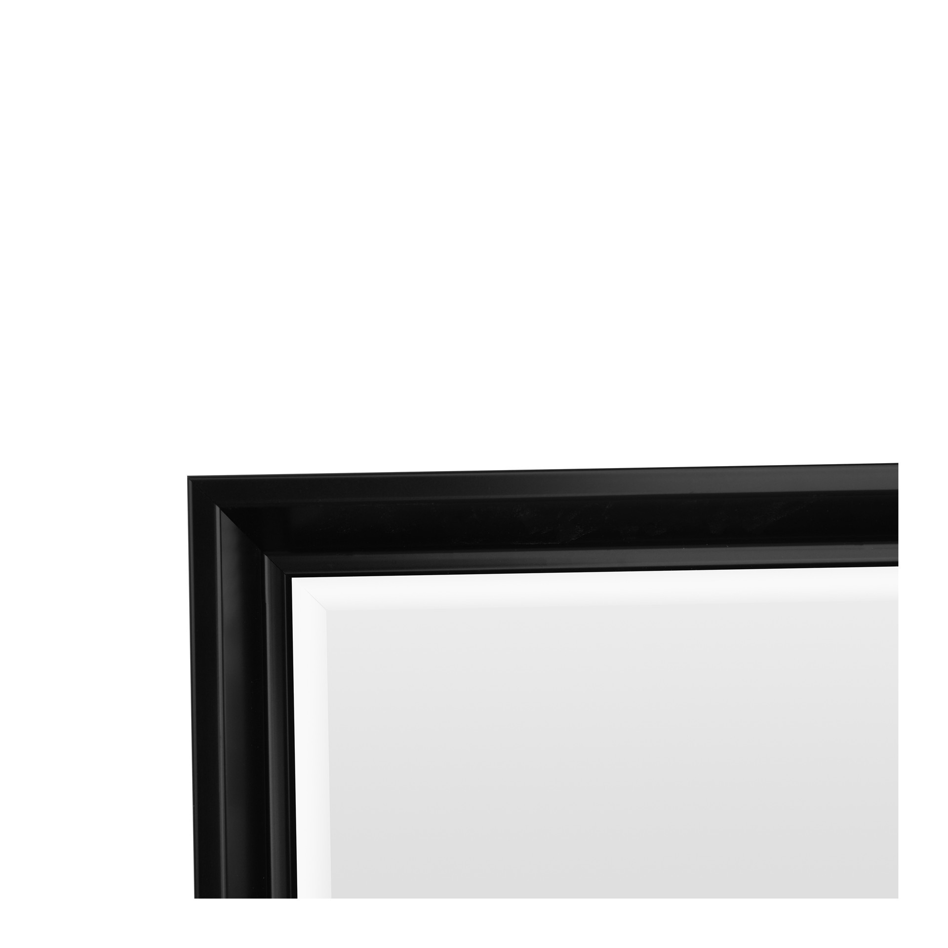 slide 4 of 5, 18" X 24" Black Decorative Float Mirror By Ashland, 18 in x 24 in