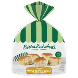 Sister Schubert's Glazed Maple & Brown Sugar Parker House Rolls