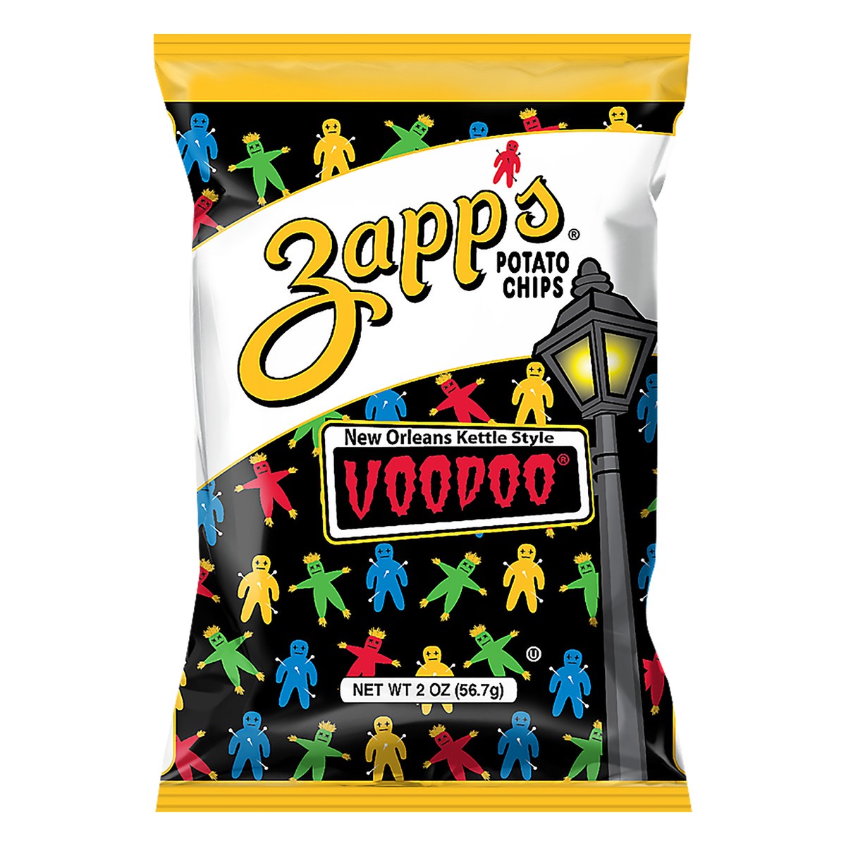 slide 1 of 10, Zapp's New Orleans Kettle Style Voodoo Potato Chips 2 oz, 2 oz