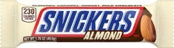 SNICKERS Almond Candy Milk Chocolate Bar, Full Size, 1.76 oz