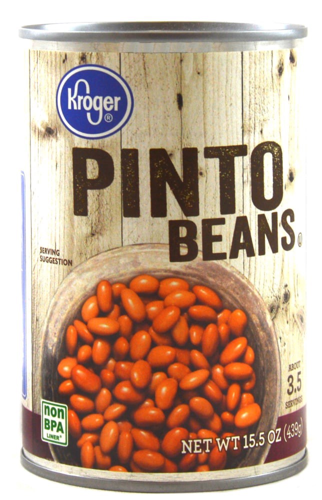 slide 1 of 3, Kroger Pinto Beans, 15.5 oz