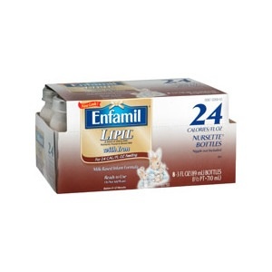 slide 1 of 1, Enfamil Lipil Nursettes With Iron 24 Calories/Ounce, 24 oz