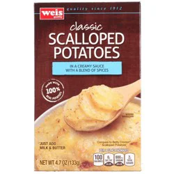 Weis Quality Original Scalloped Potato Classics - 4.7 oz