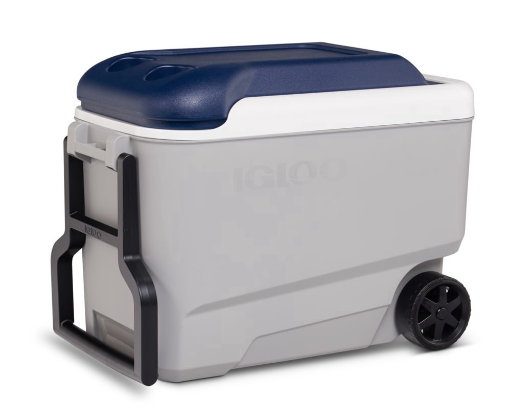 slide 5 of 6, Igloo Maxcold Roller Ash Grey Cooler, 1 ct