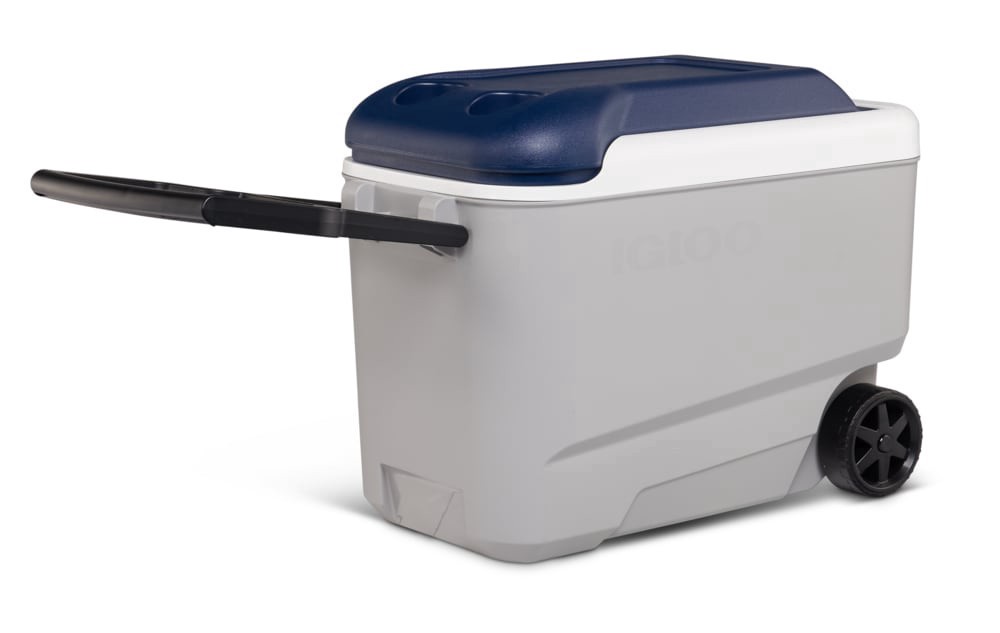 slide 3 of 6, Igloo Maxcold Roller Ash Grey Cooler, 1 ct