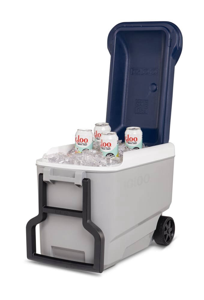 slide 2 of 6, Igloo Maxcold Roller Ash Grey Cooler, 1 ct