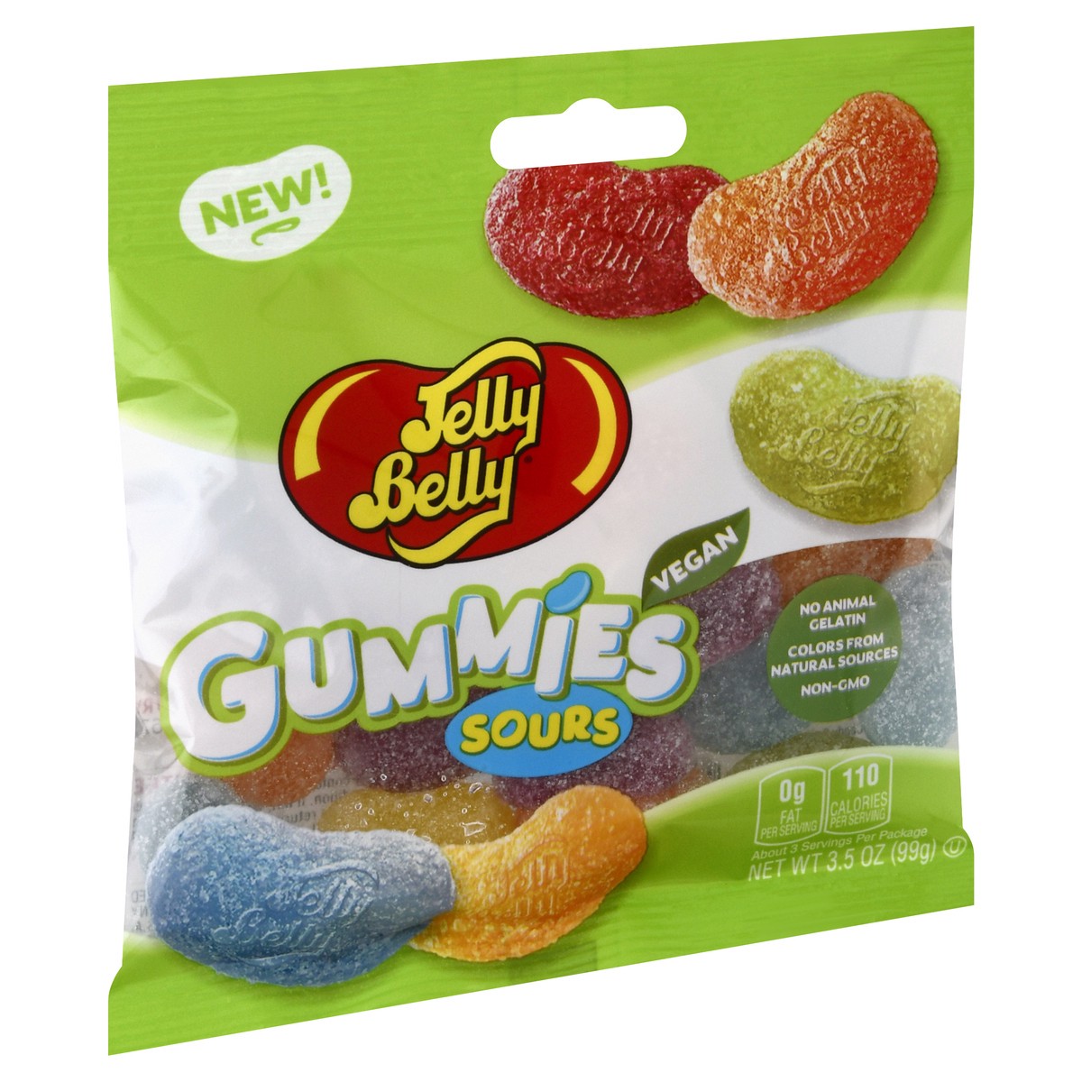slide 2 of 9, Jelly Belly Assorted Sour Gummies, 3.5 oz Bag, 3.5 oz