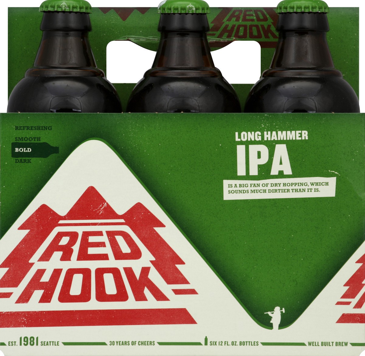 slide 4 of 7, Redhook Long Hammer IPA, 6 Pack 12 fl. oz. Cans, 6.2% ABV, 6 ct; 12 oz