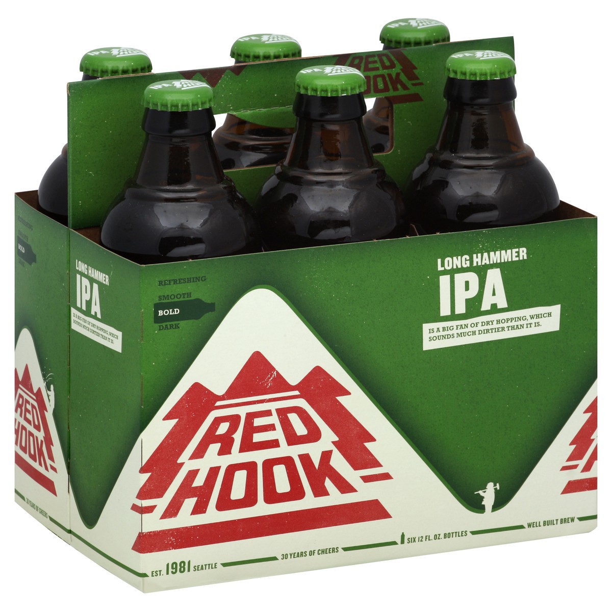 slide 7 of 7, Redhook Long Hammer IPA, 6 Pack 12 fl. oz. Cans, 6.2% ABV, 6 ct; 12 oz