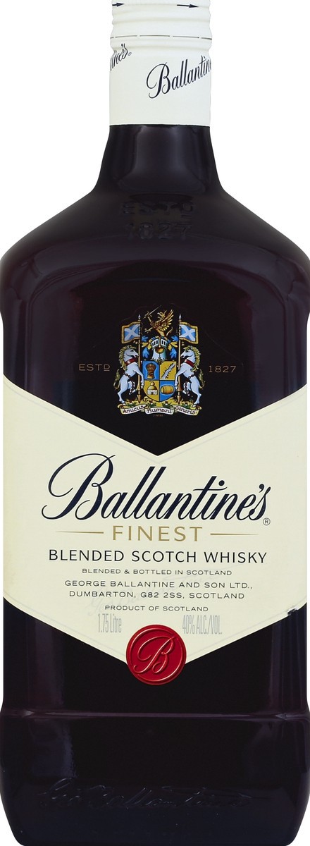 slide 3 of 3, Ballantine's Finest Blended Scotch Whiskey, 1.75 liter