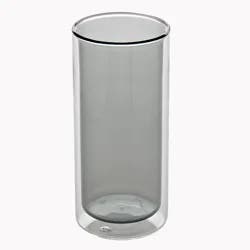 Double Wall Highball Glass, Smoke, 16 Oz.