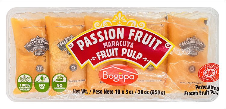 slide 1 of 1, Bogopa Bgpa Passion Fruit Pulp, 30 oz