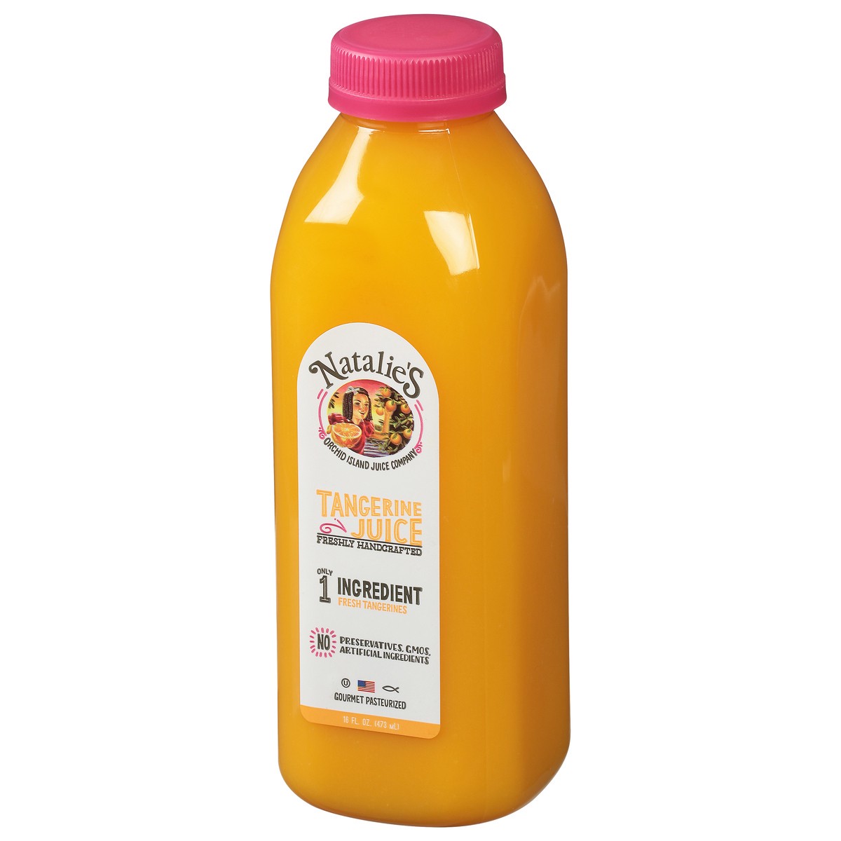 slide 3 of 12, Natalie's Fresh Squeezed Tangerine Juice, 16 oz