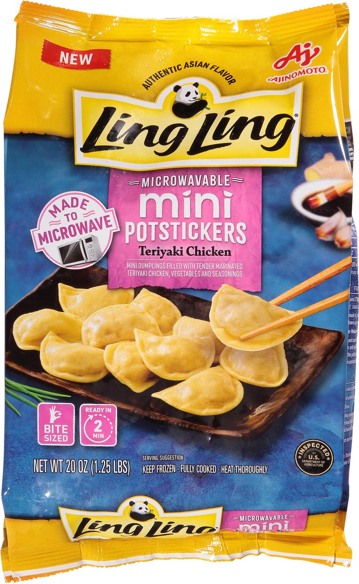 Ling Ling Frozen Mini Potstickers Teriyaki Chicken 20oz 20 oz Shipt