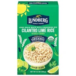 Lundberg Family Farms Organic Cilantro Lime Rice & Seasoning Mix