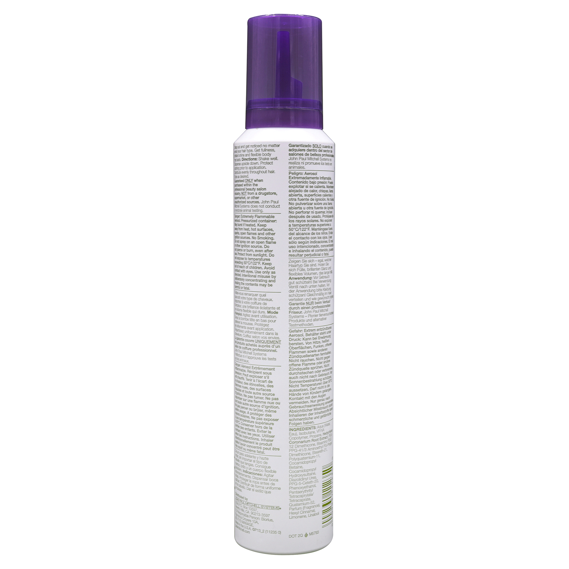 slide 3 of 5, Paul Mitchell Extra-Body Sculpting Foam, 6.7 oz