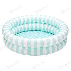 Funsicle Pastel Stripes Inflatable Pool
