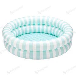 Funsicle Pastel Stripes Inflatable Pool