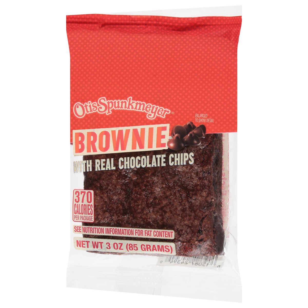 slide 12 of 13, Otis Spunkmeyer Brownie with Real Chocolate Chips 3 oz, 3 oz