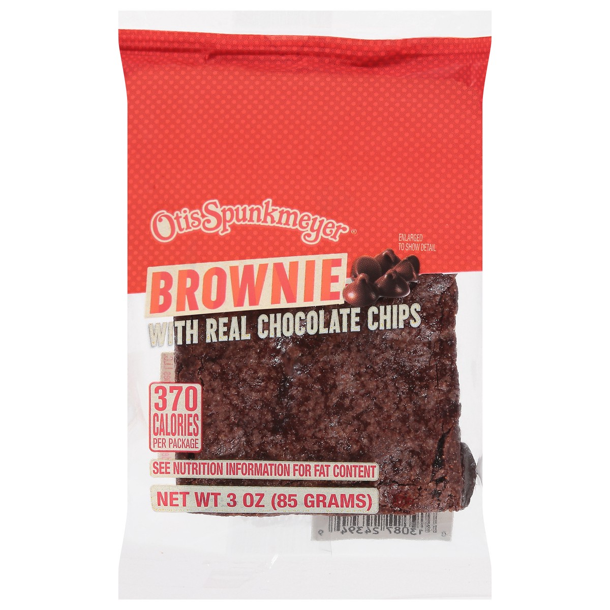 slide 4 of 13, Otis Spunkmeyer Brownie with Real Chocolate Chips 3 oz, 3 oz