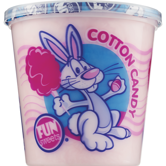 slide 1 of 1, Fun Sweets Bunny Cotton Candy, 1.5 oz