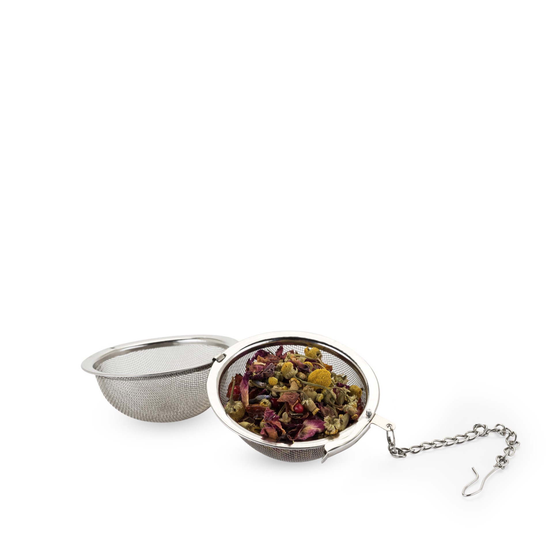 slide 4 of 5, Pinky Up Small Tea Infuser Ball in Stainless Steel by Pinky Up, 1 cnt