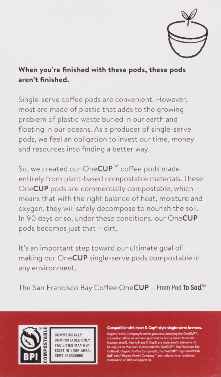 slide 5 of 9, SF Bay Coffee Fog Chaser Coffee - 11.64 oz, 11.64 oz