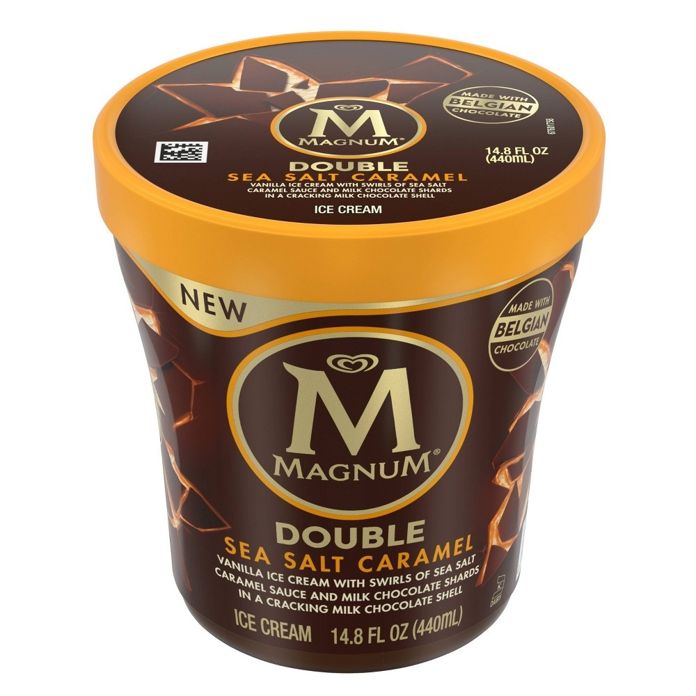 Magnum Double Sea Salt Caramel Ice Cream 14.8 fl oz | Shipt