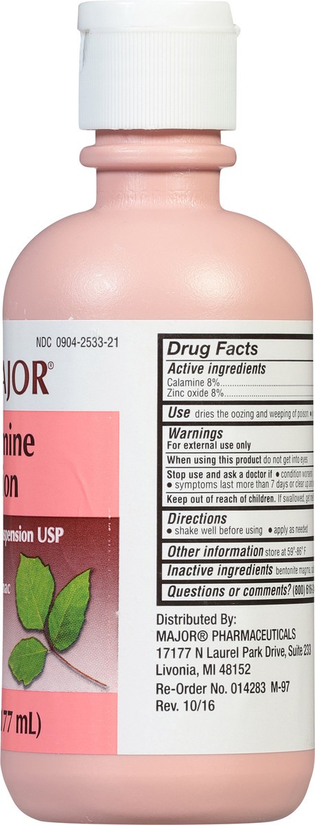 slide 12 of 13, Major Calamine Lotion 6 fl oz, 6 fl oz