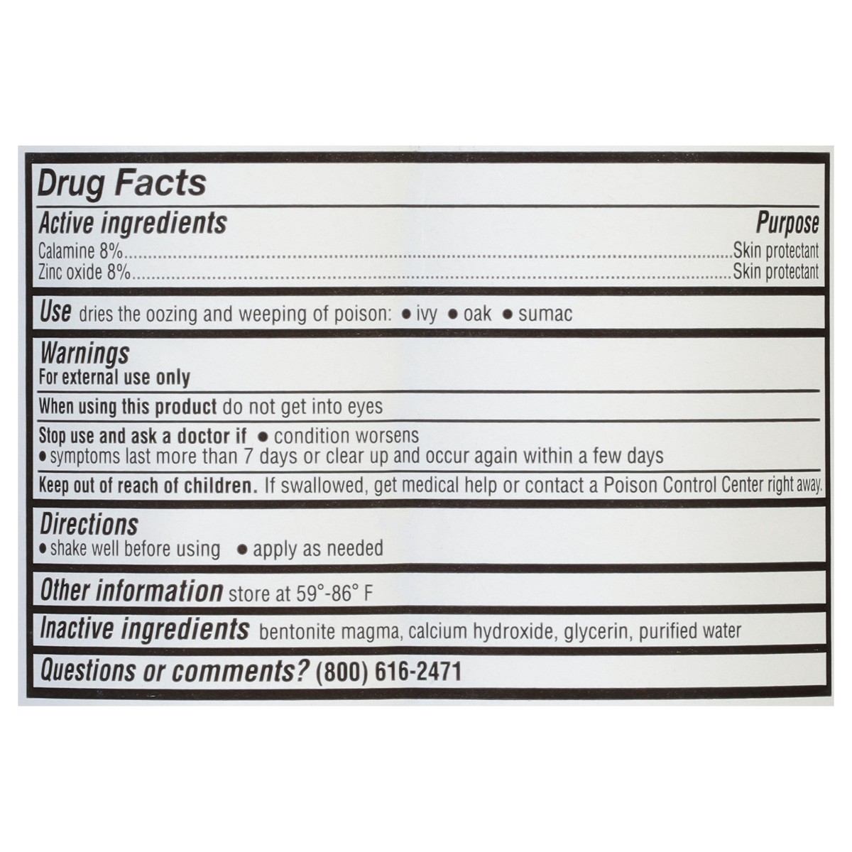 slide 2 of 13, Major Calamine Lotion 6 fl oz, 6 fl oz