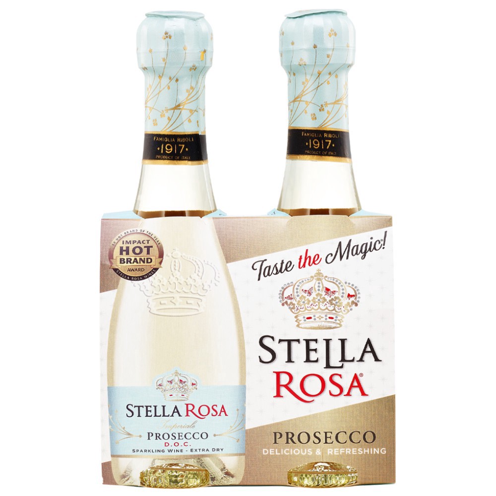 slide 1 of 1, Stella Rosa Prosecco DOC Sparkling White Wine 2Pk/187 ml, 187 ml