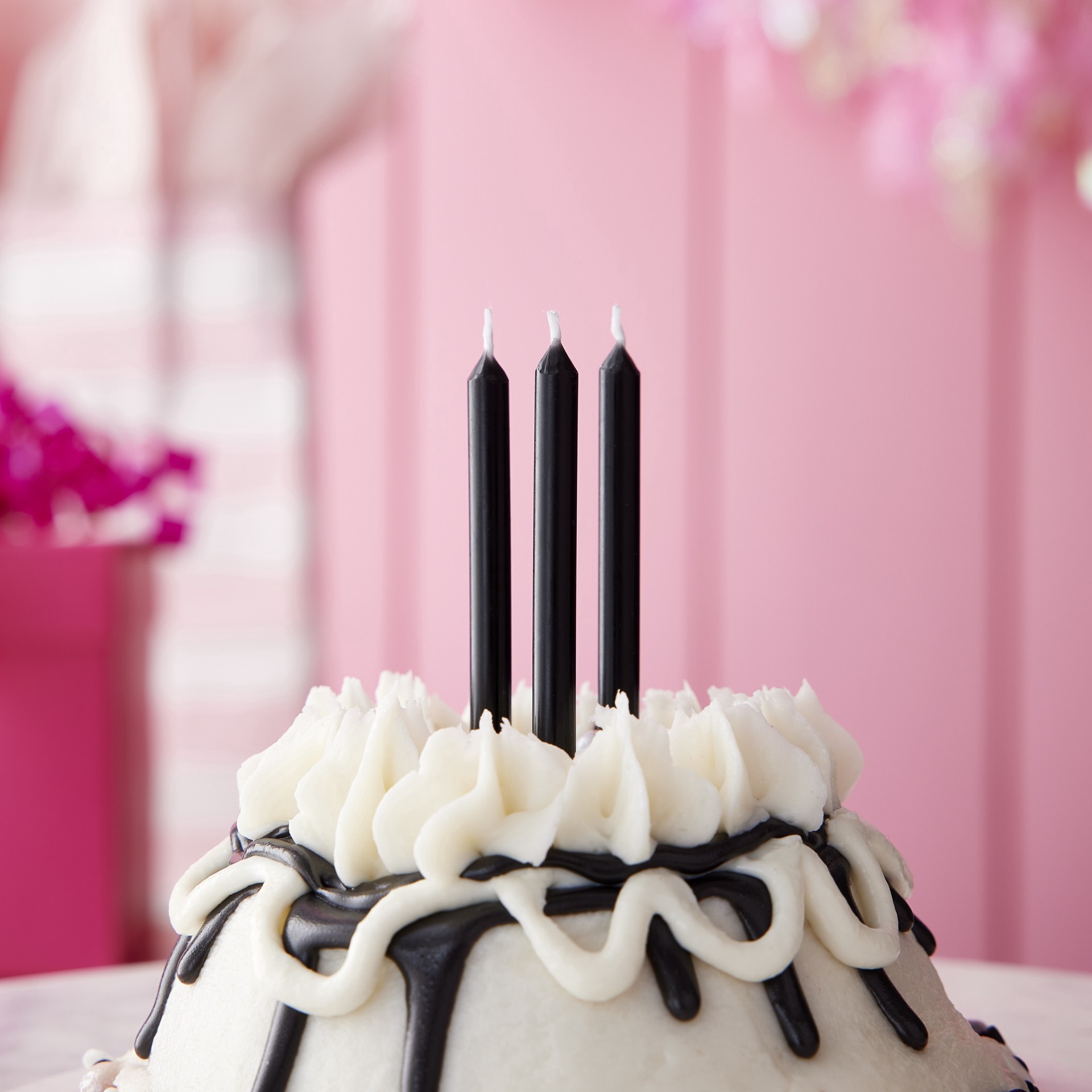 slide 2 of 2, Black Candles By Celebrate It, 12ct., 12 ct