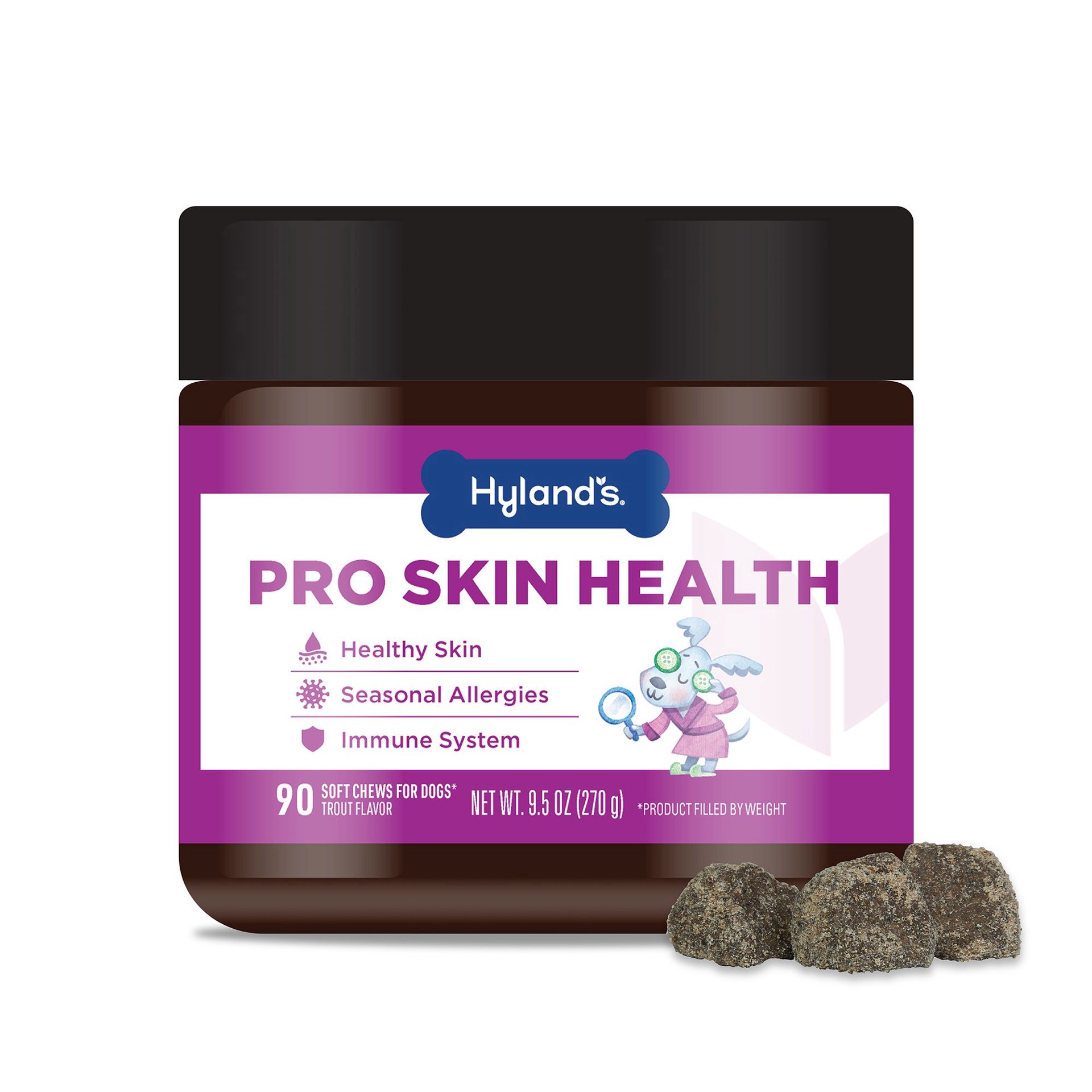slide 1 of 1, Hyland's Pro Skin Health Chews for Dogs 90 Ct, 90 ct