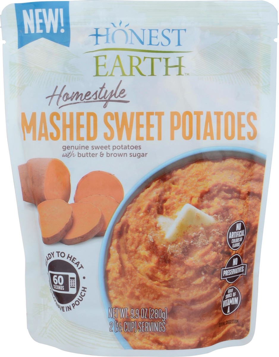 slide 13 of 14, Honest Earth Homestyle Mashed Sweet Potatoes 9.9 oz, 9.9 oz