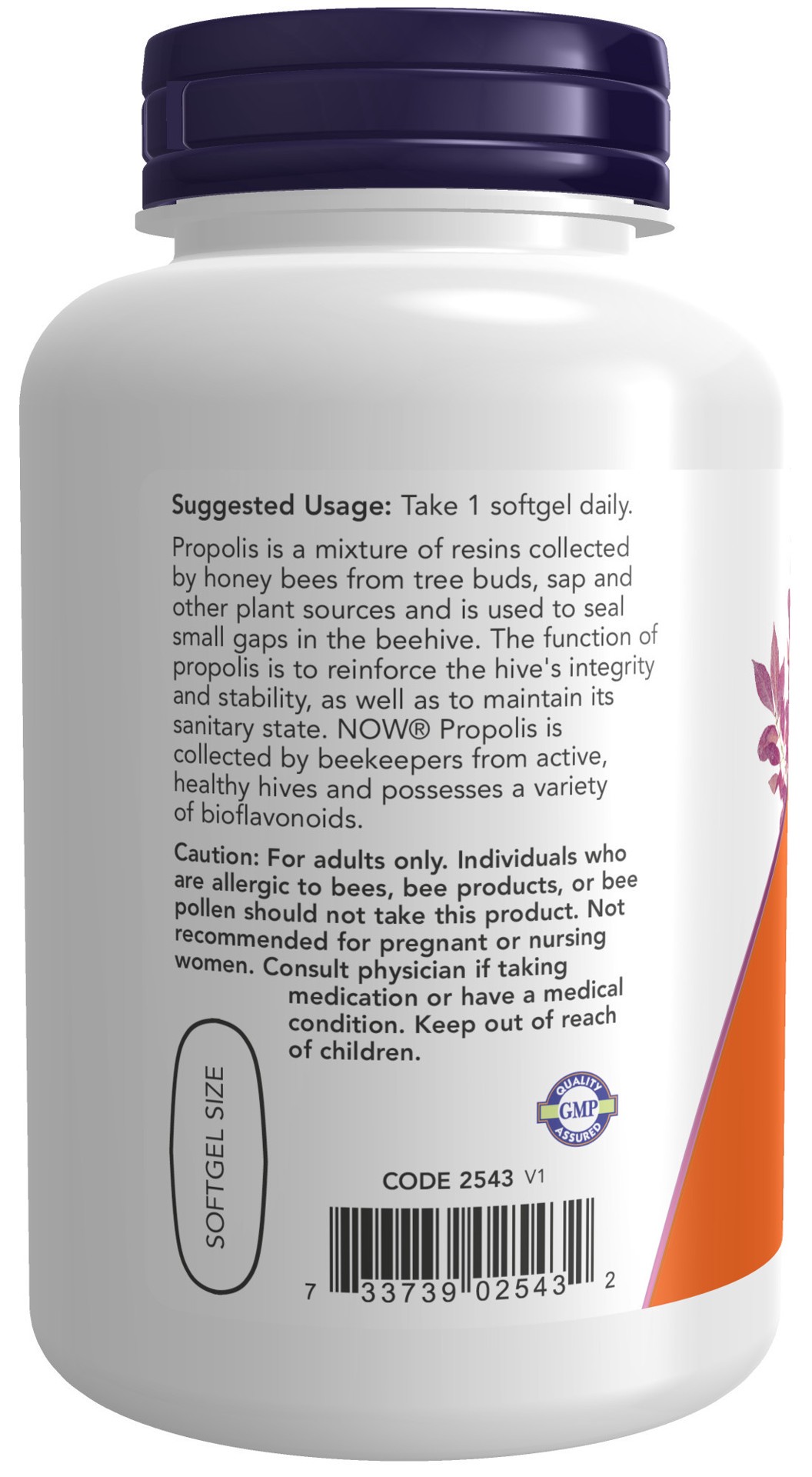 slide 3 of 4, NOW Propolis 2000 5:1 Extract - 90 Softgels, 90 ct