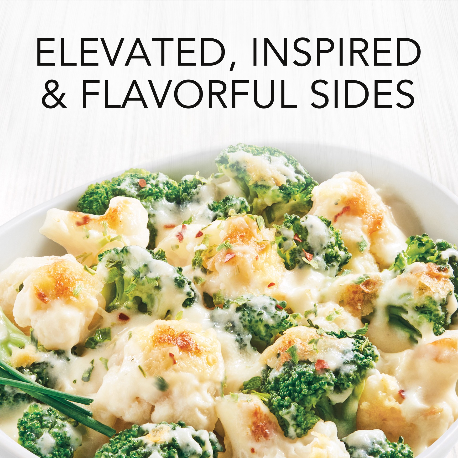 slide 2 of 5, Alexia Broccoli & Cauliflower Au Gratin, 10 oz., 9 oz
