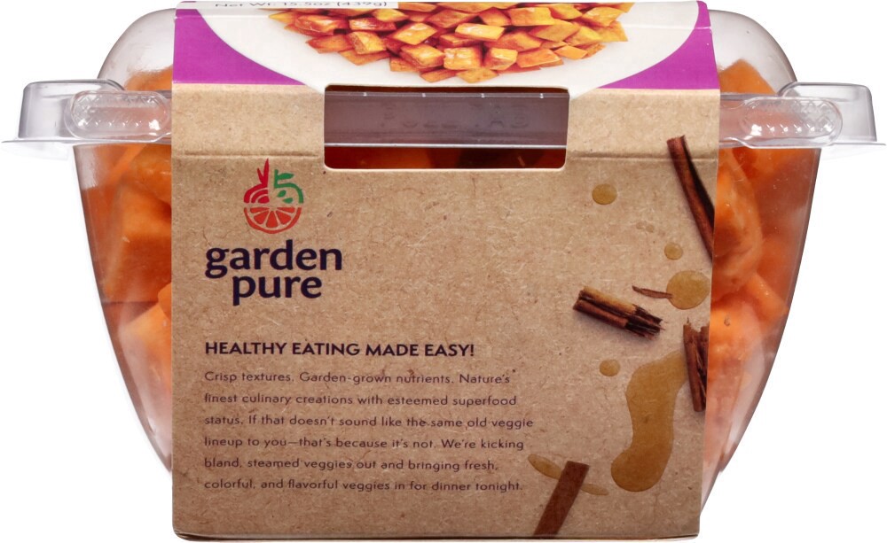 slide 3 of 3, Garden Pure Sweet Potato & Maple Cinnamon Butter 15.5 oz, 15.5 oz